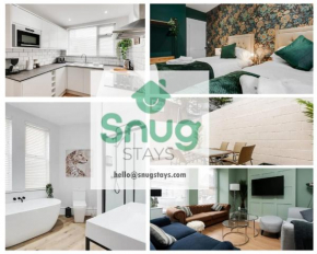 Fairfield house - 4 bedroom, 8 beds, free Wi-Fi, free parking